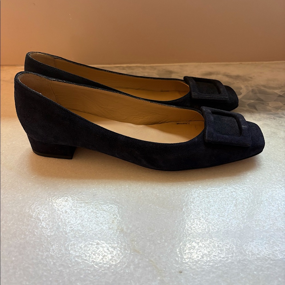Ann Mashburn Buckle Flats